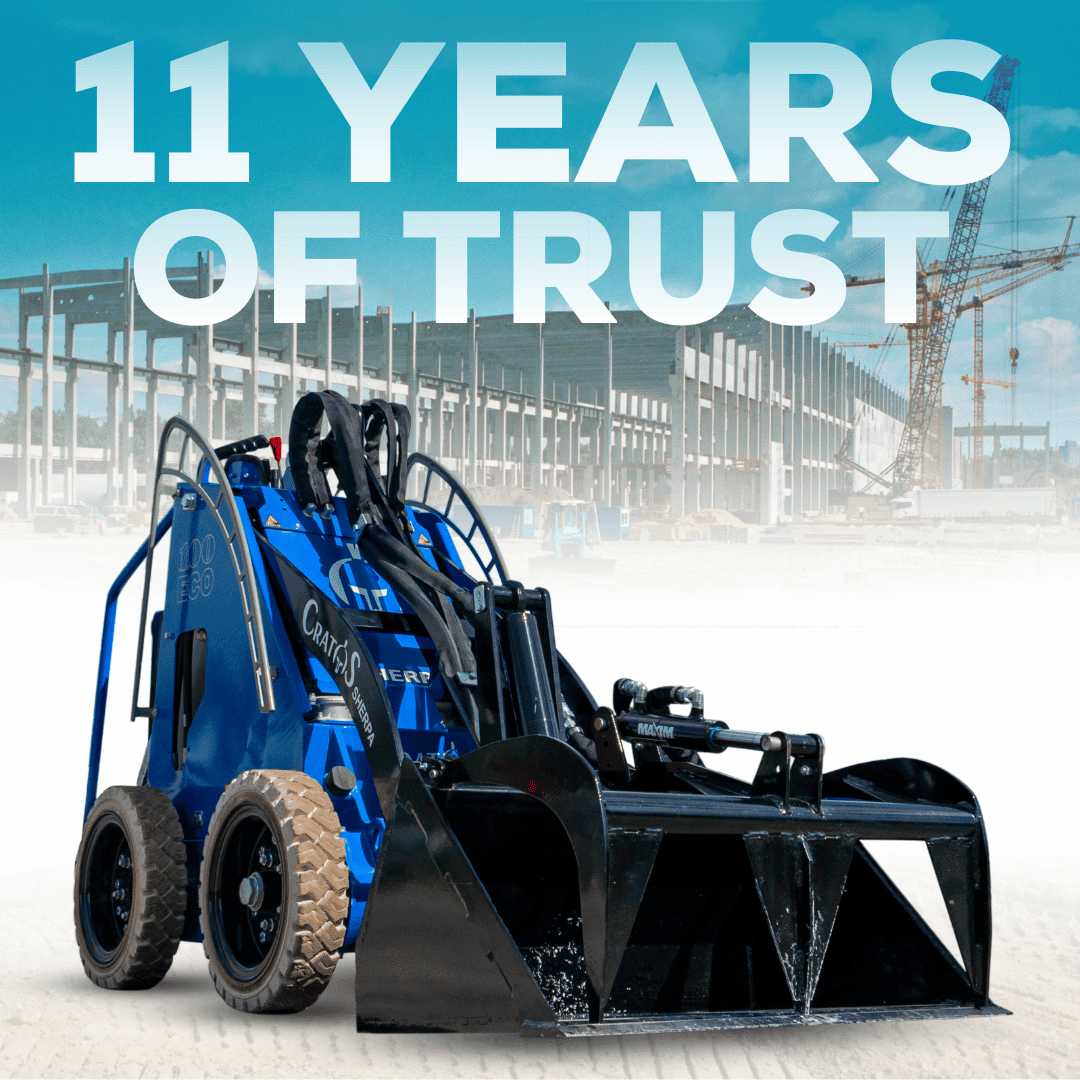 11 Years of Trust: 2Speed Electric Mini Skid Steer
